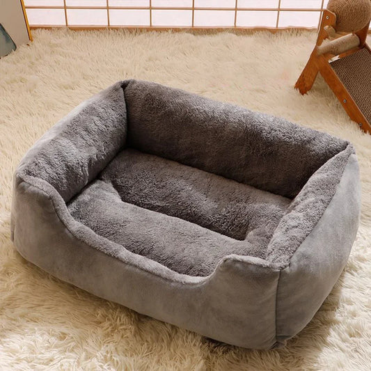 Cozy Plush Pet Bed for Cats & Small Dogs