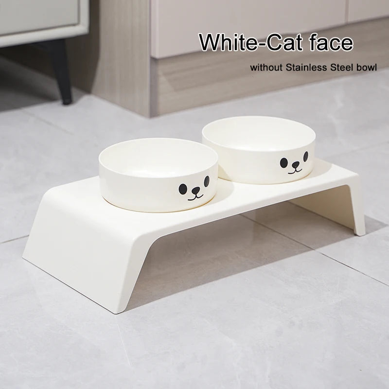 Double Elevated Dog Feeder | Stainless Steel