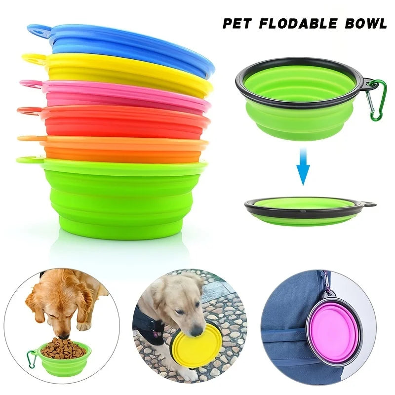 Portable Foldable Pet Travel Bowl