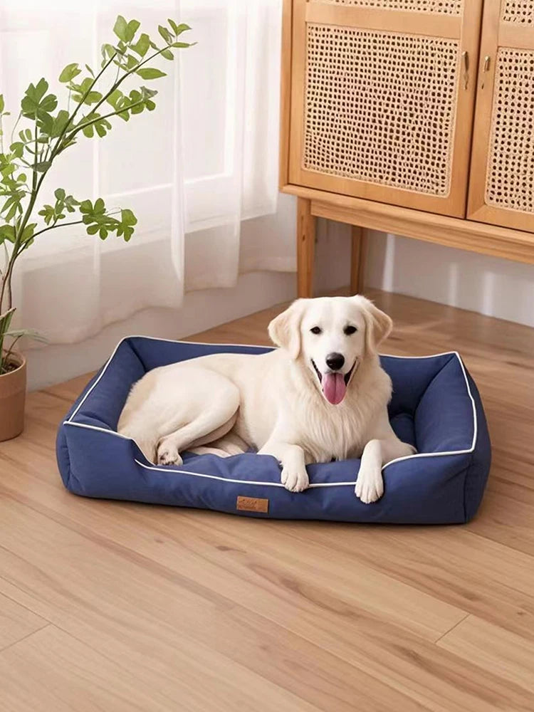 Waterproof Sofa Pet Bed for Dogs & Cats with Removable Cushion