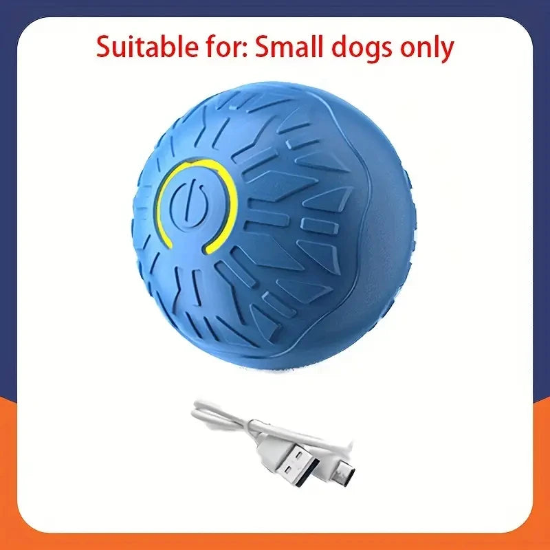 Interactive USB Rechargeable Moving Ball Toy for Dogs & Cats