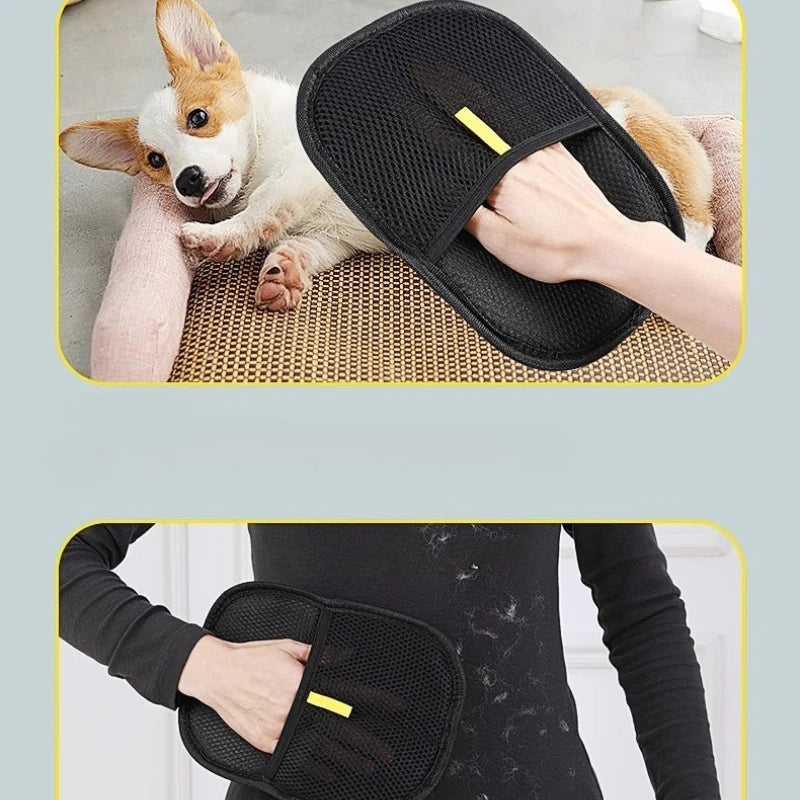 Pet Hair Remover Glove – Reusable Deshedding Glove for Cats & Dogs