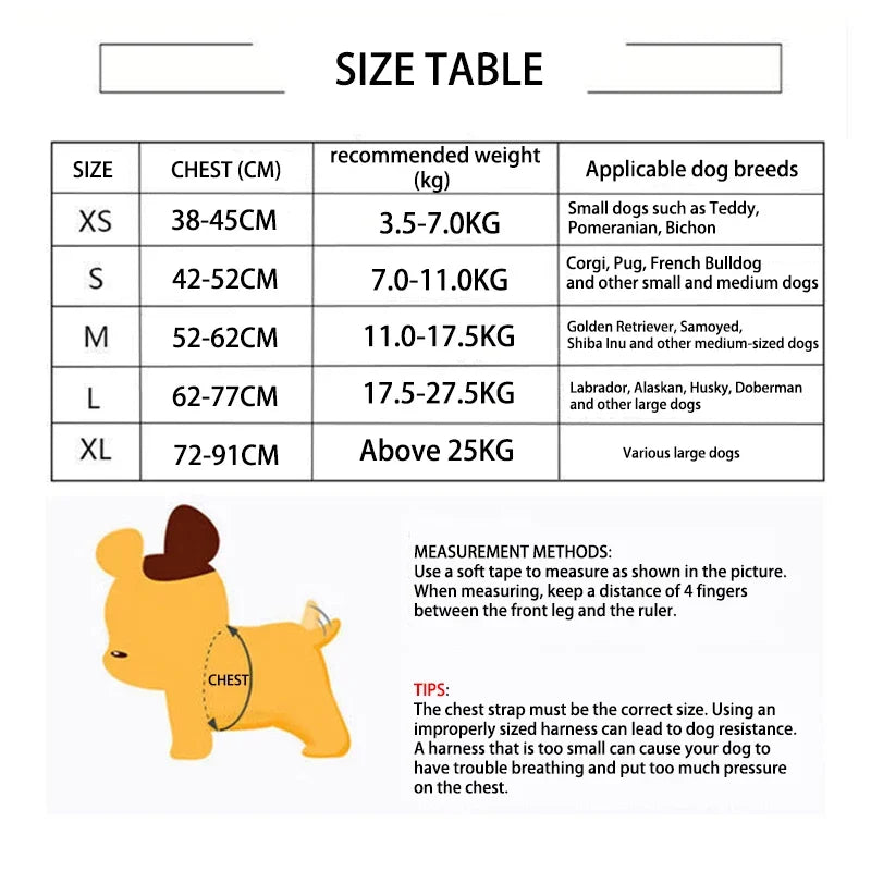 Adjustable Dog Harness – Comfortable, Breathable & Quick-Release