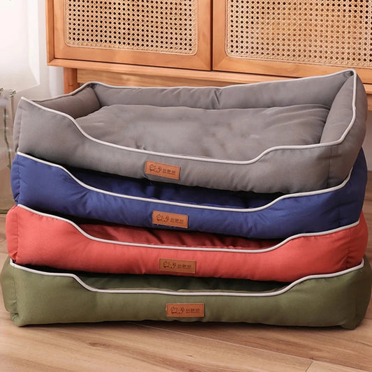 Waterproof Sofa Pet Bed for Dogs & Cats with Removable Cushion