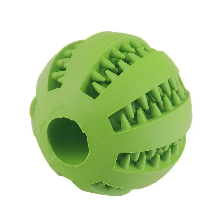 Interactive Treat-Dispensing Ball Toy for Dogs – Durable Chew & Enrichment Toy