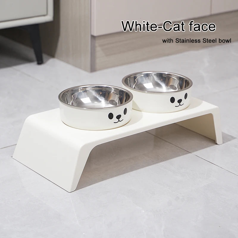 Double Elevated Dog Feeder | Stainless Steel