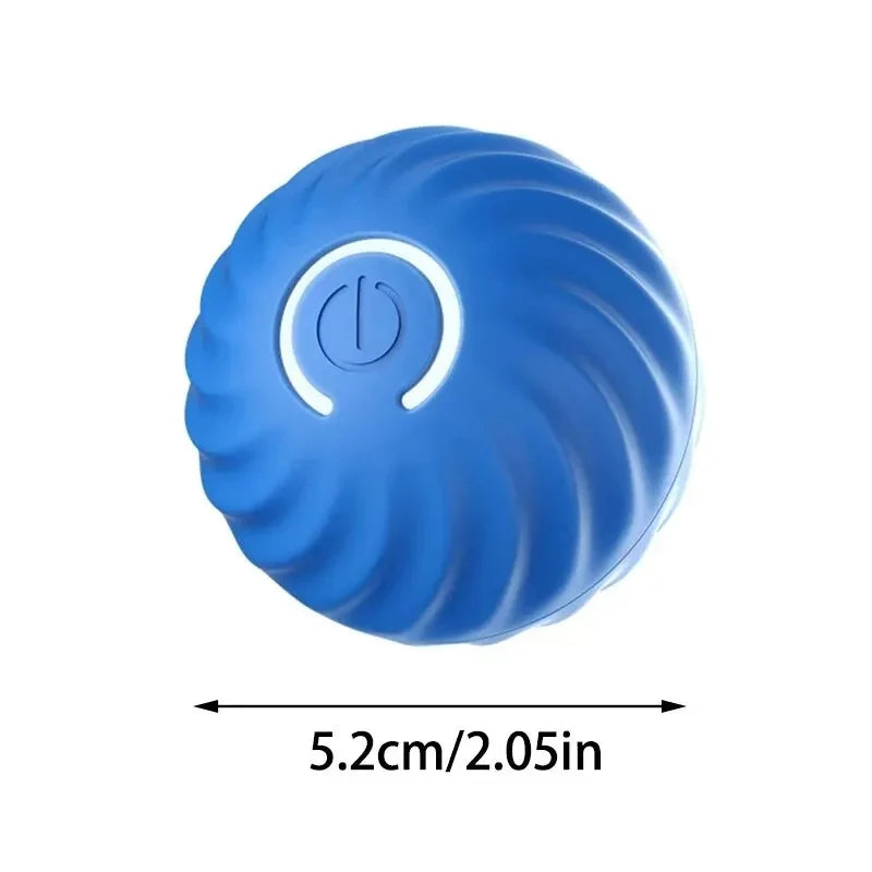 Interactive USB Rechargeable Moving Ball Toy for Dogs & Cats