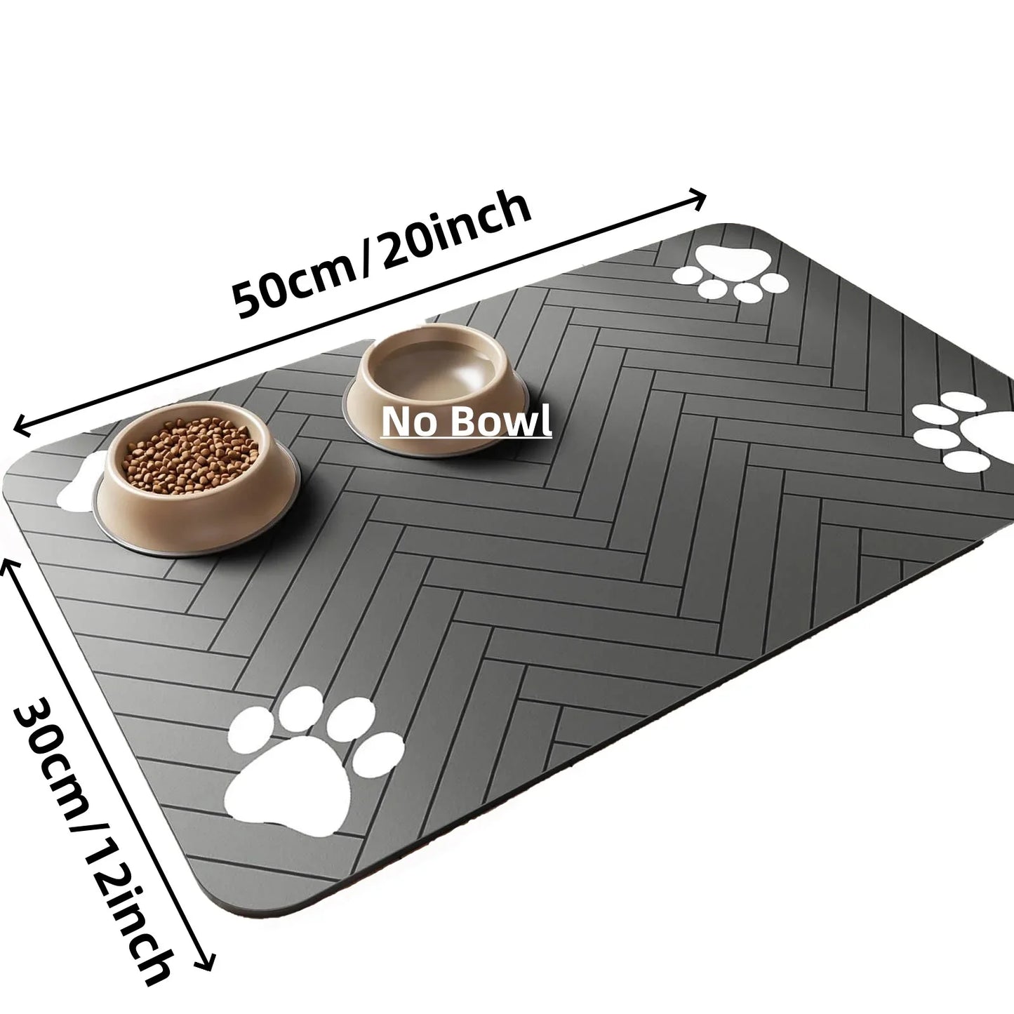 Waterproof Pet Feeding Mat – Non-Slip & Absorbent