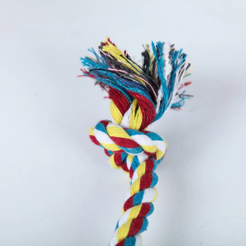 Double-Knot Cotton Rope Chew Toy for Dogs