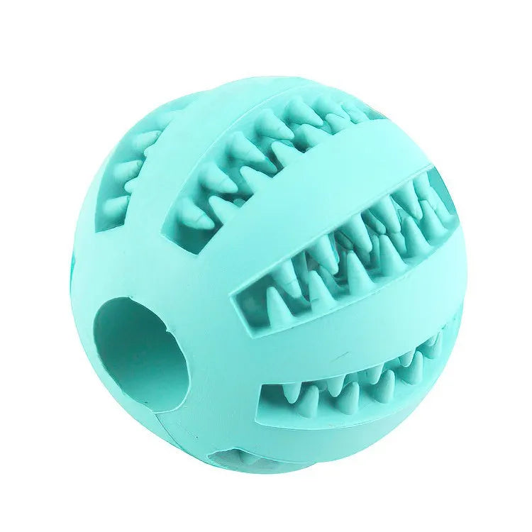 Interactive Treat-Dispensing Ball Toy for Dogs – Durable Chew & Enrichment Toy