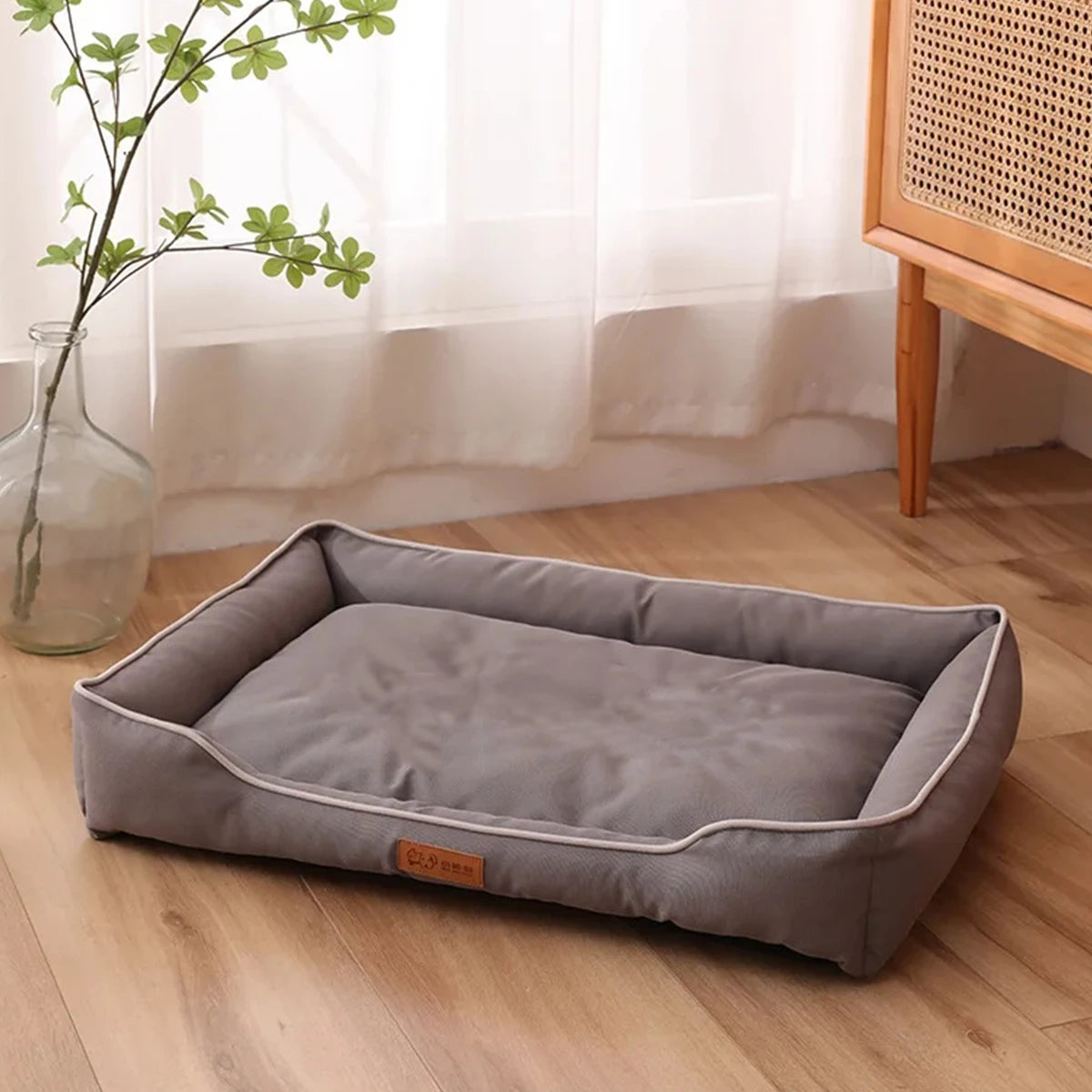 Waterproof Sofa Pet Bed for Dogs & Cats with Removable Cushion
