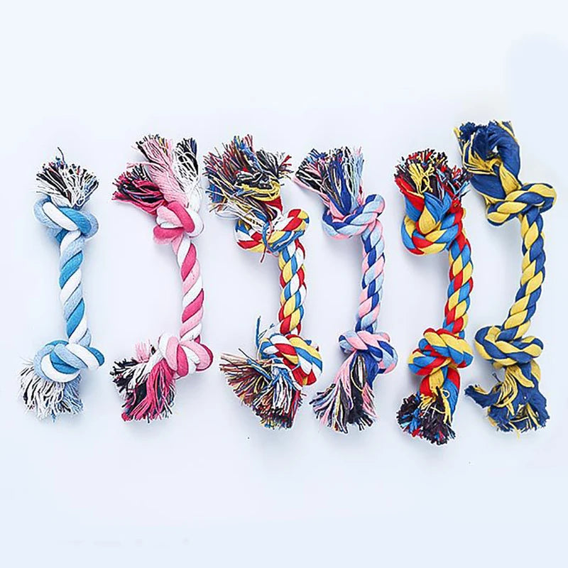 Double-Knot Cotton Rope Chew Toy for Dogs