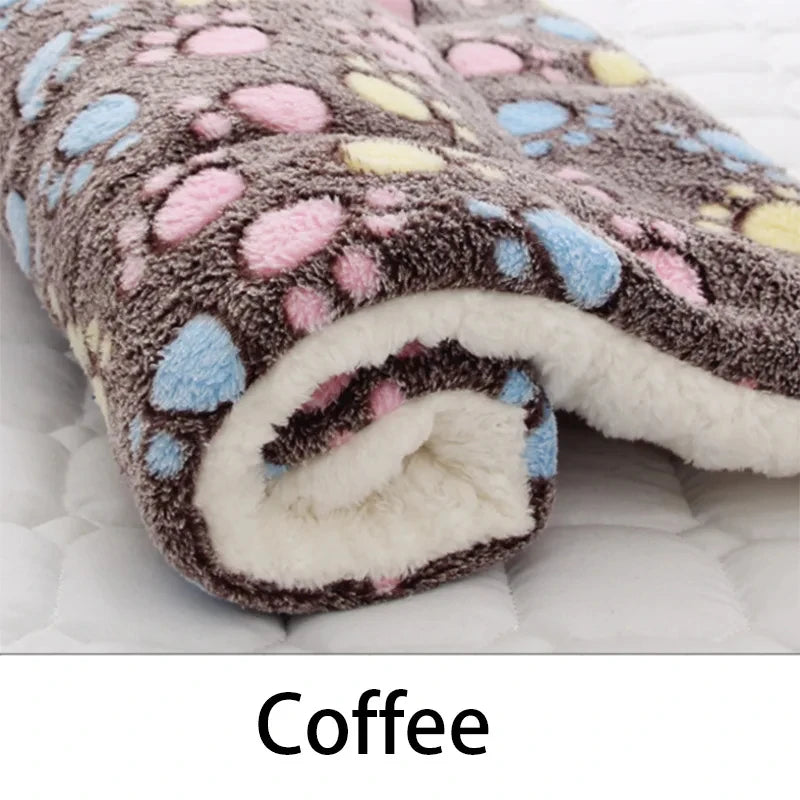 Flannel Pet Sleeping Mat – Soft Dog & Cat Bed Blanket