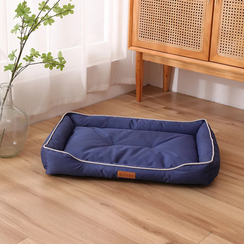 Waterproof Sofa Pet Bed for Dogs & Cats with Removable Cushion