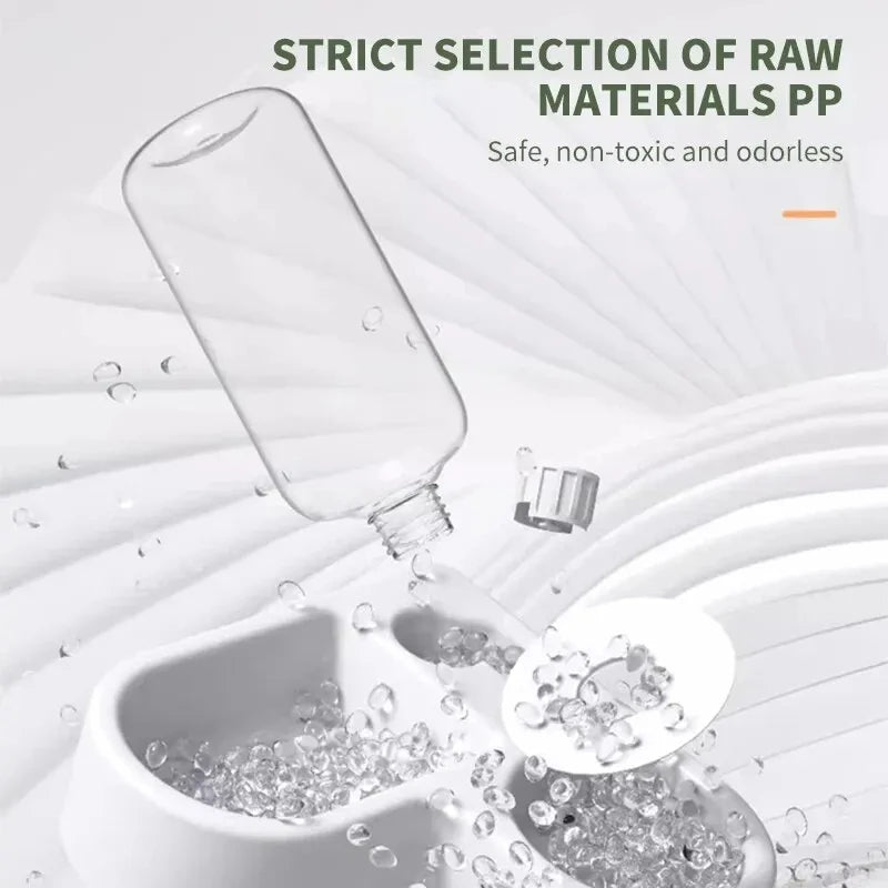 Dual-Use Pet Bowl for Dogs & Cats – Food & Water Station