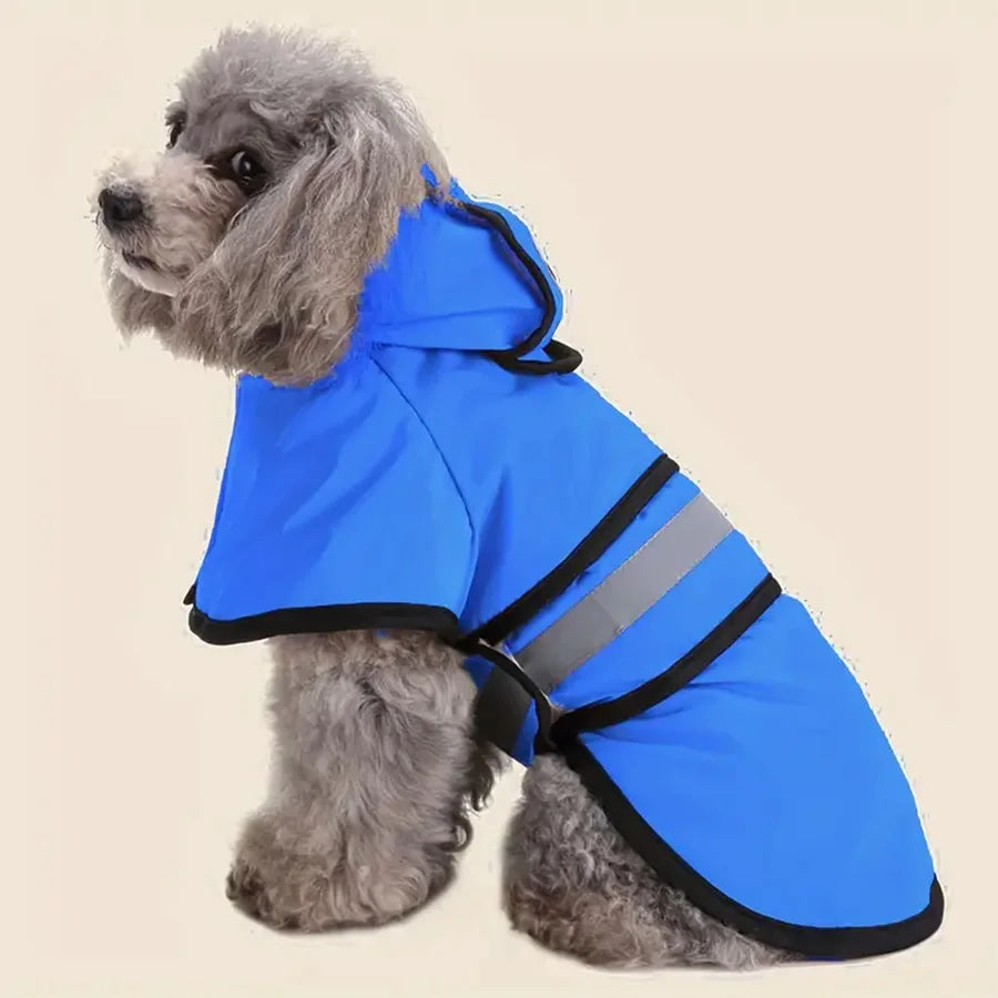 WoofNook Waterproof Dog Raincoat – Adjustable Windproof Pet Jacket