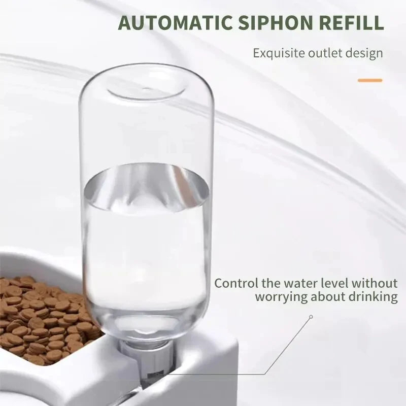 Dual-Use Pet Bowl for Dogs & Cats – Food & Water Station