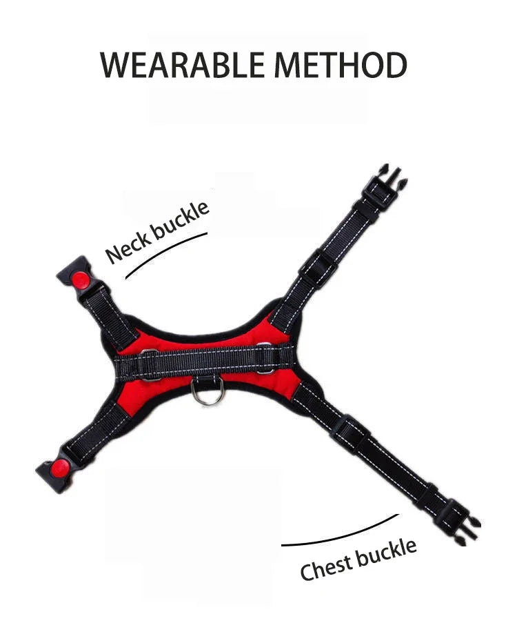 Adjustable Dog Harness – Comfortable, Breathable & Quick-Release
