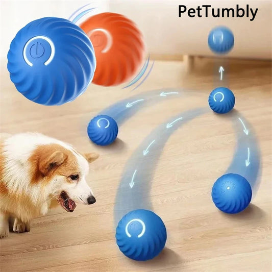 Interactive USB Rechargeable Moving Ball Toy for Dogs & Cats