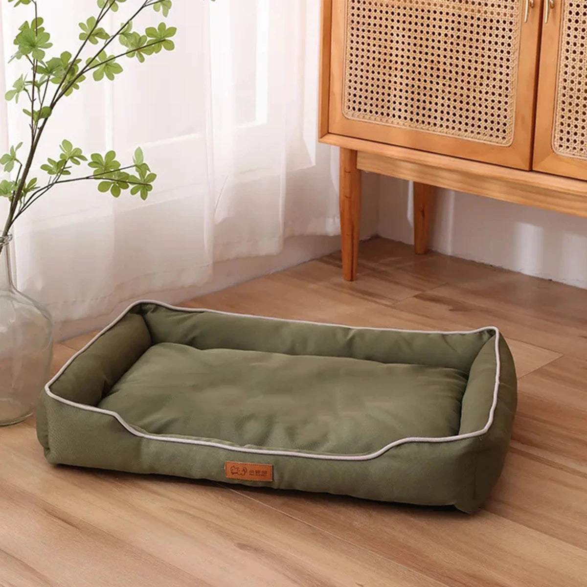 Waterproof Sofa Pet Bed for Dogs & Cats with Removable Cushion