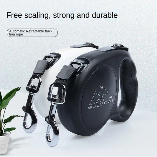 Retractable Dog Leash with Light for Daily Walks