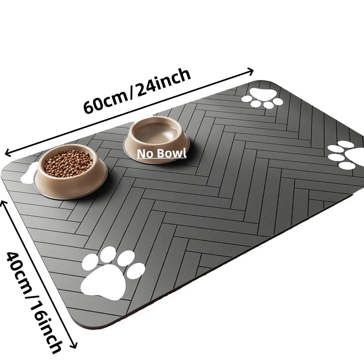 Waterproof Pet Feeding Mat – Non-Slip & Absorbent