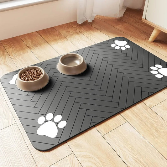 Waterproof Pet Feeding Mat – Non-Slip & Absorbent