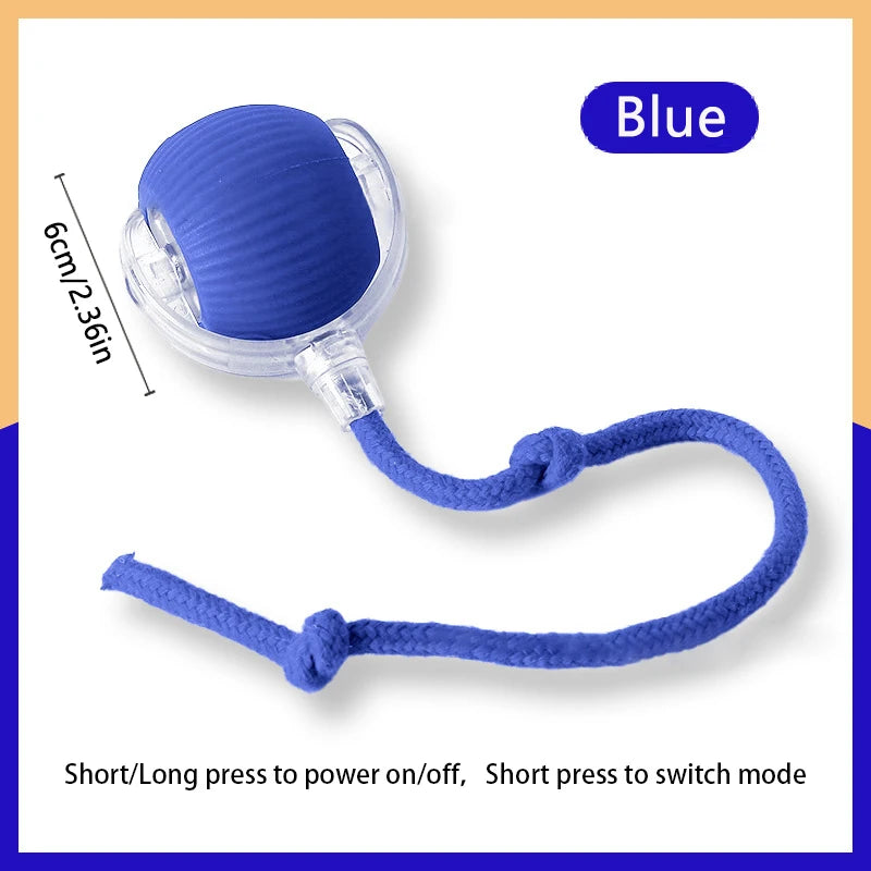 Interactive USB Rechargeable Moving Ball Toy for Dogs & Cats