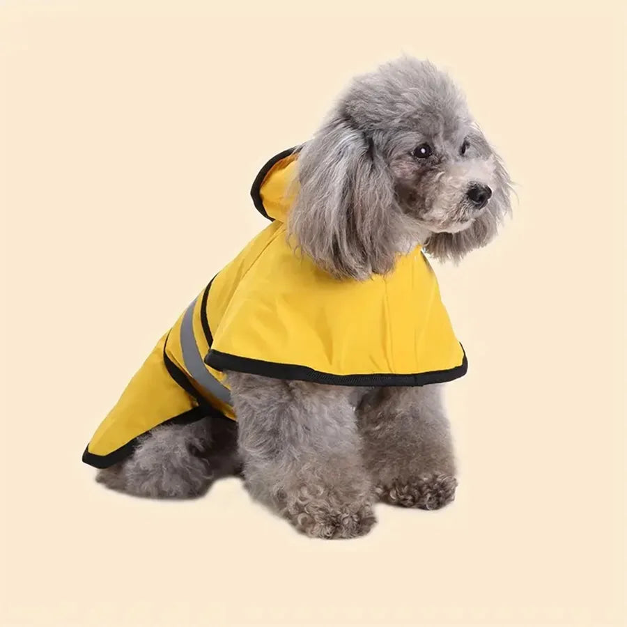 WoofNook Waterproof Dog Raincoat – Adjustable Windproof Pet Jacket