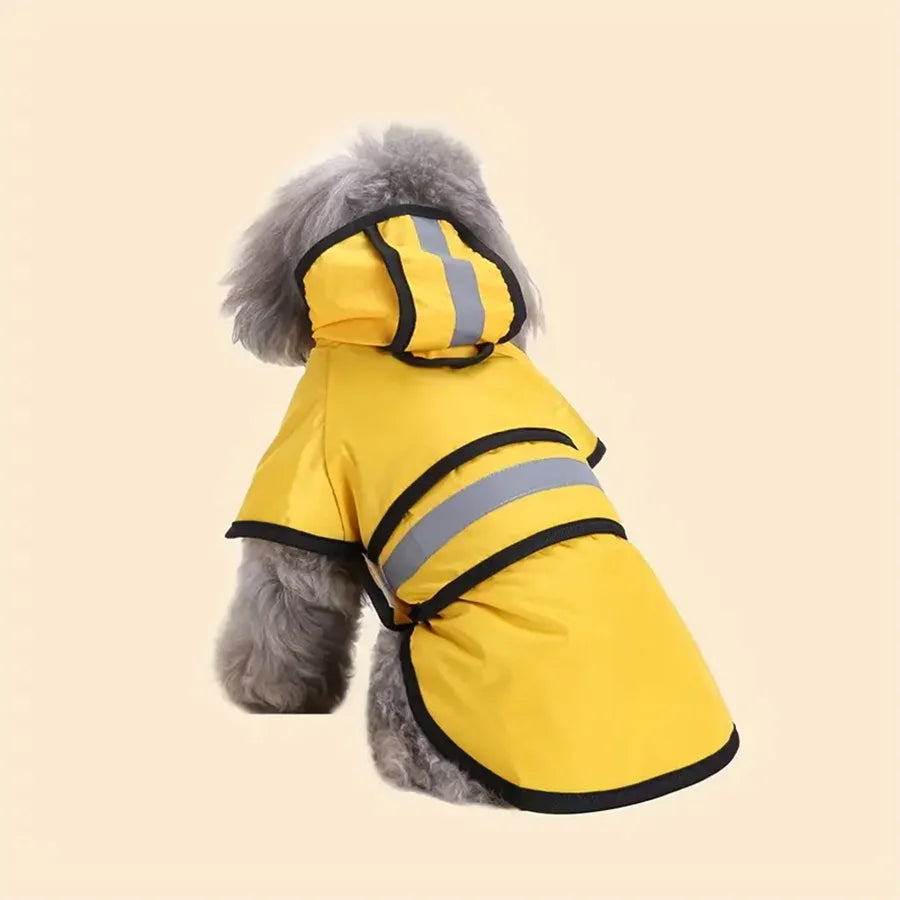 WoofNook Waterproof Dog Raincoat – Adjustable Windproof Pet Jacket