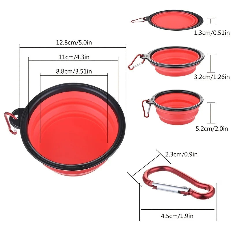 Portable Foldable Pet Travel Bowl
