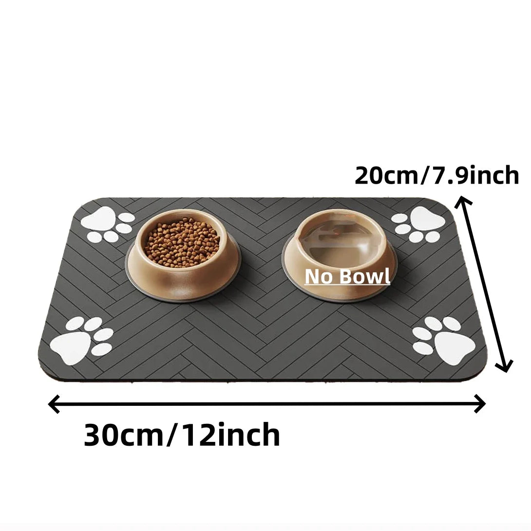 Waterproof Pet Feeding Mat – Non-Slip & Absorbent