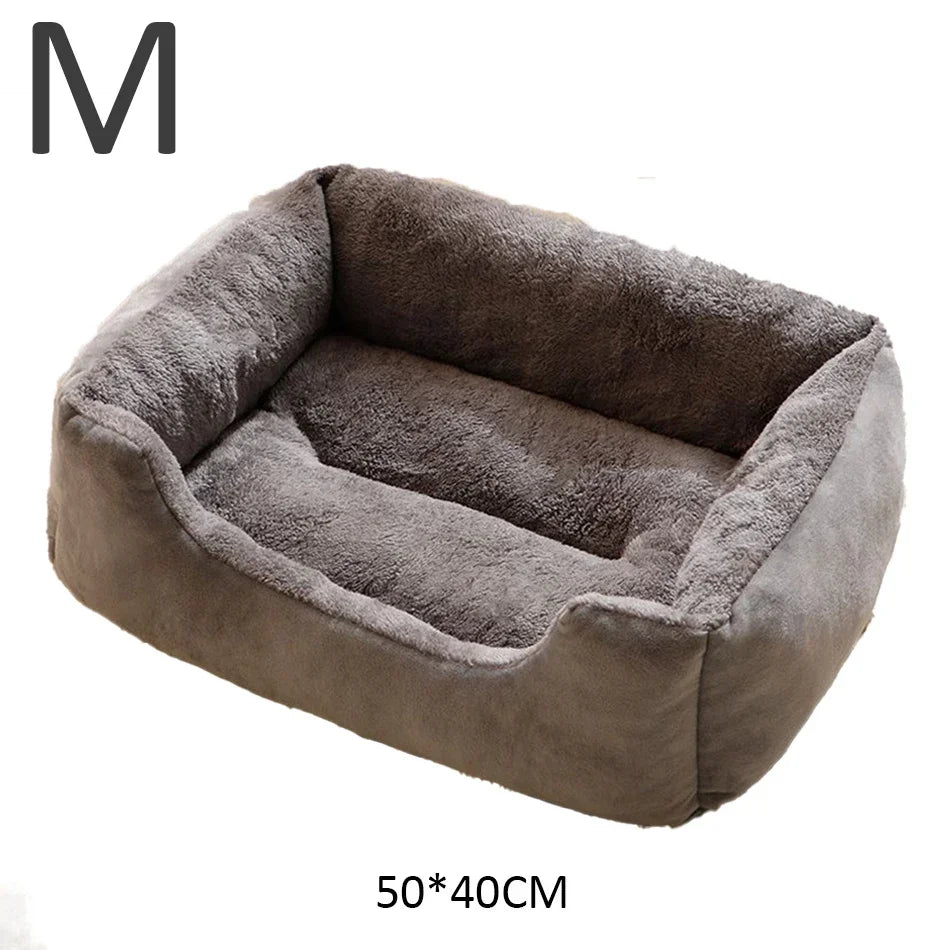 Cozy Plush Pet Bed for Cats & Small Dogs