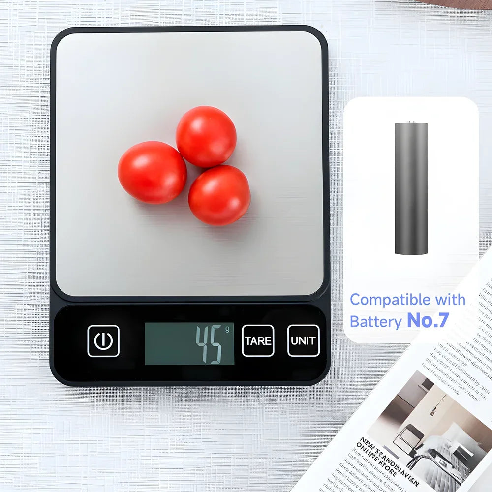 10kg Digital Pet Food Scale with LCD Display – 1g Precision