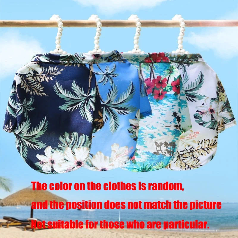 WoofNook Tropical Hawaiian Dog Shirt – Soft Summer Pet Clothing