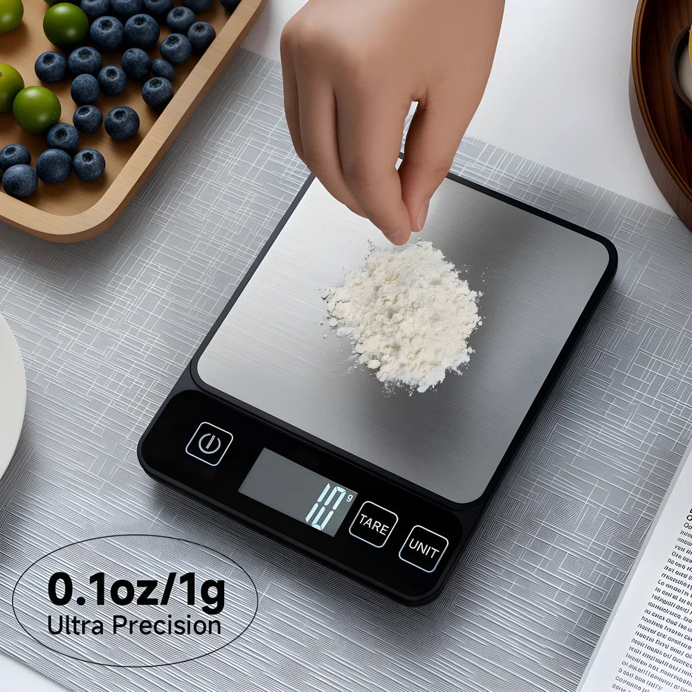 10kg Digital Pet Food Scale with LCD Display – 1g Precision